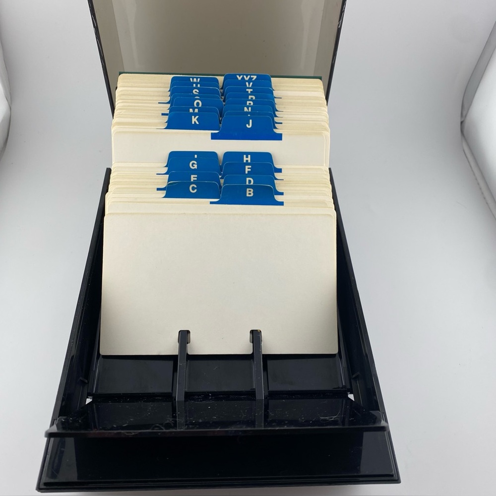 Vintage Rolodex VIP35C Business Card / Address File - Picture 4 of 10